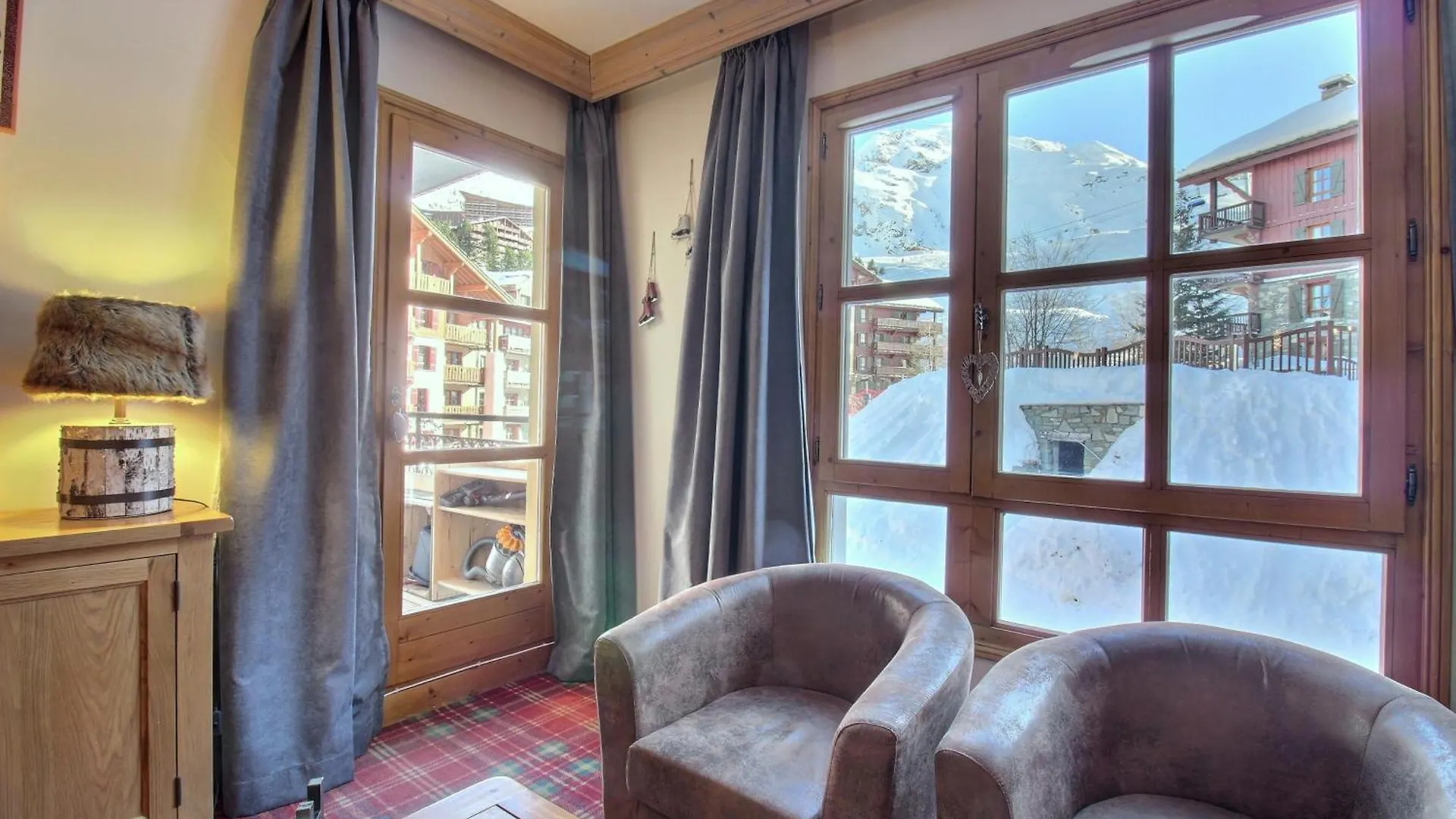 公寓 Appartement T3 Arc 1950 Skis Aux Pieds Sauna, Hammam, Jacuzzi Les Arcs